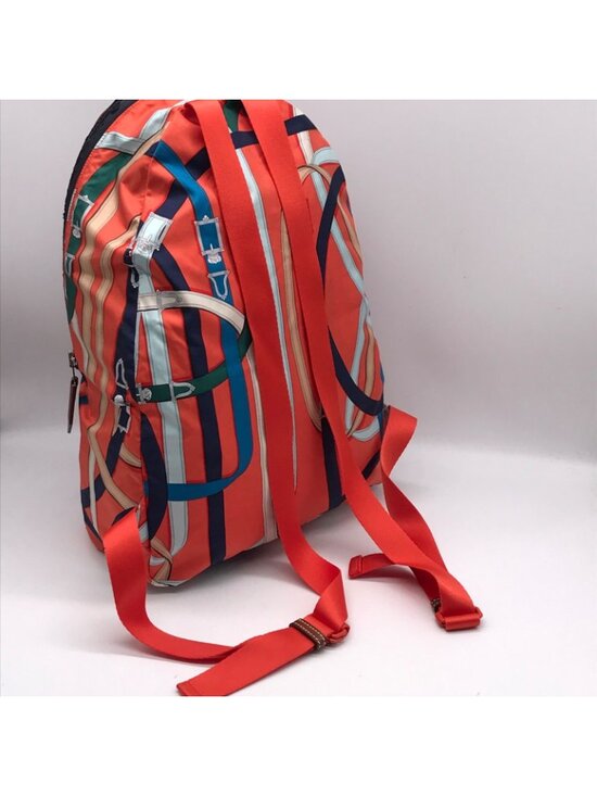 Hermes Air Silk Cavalcade Backpack Orange Price Negotiation Welcome